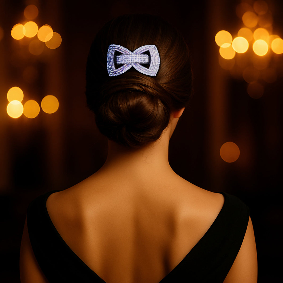 Ecliptique Bow — Barrette