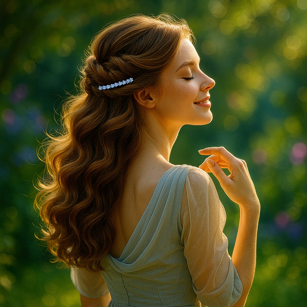 Floracurve Arc — Hair Accessory