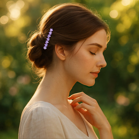 FloraDot Row — Hair Accessory