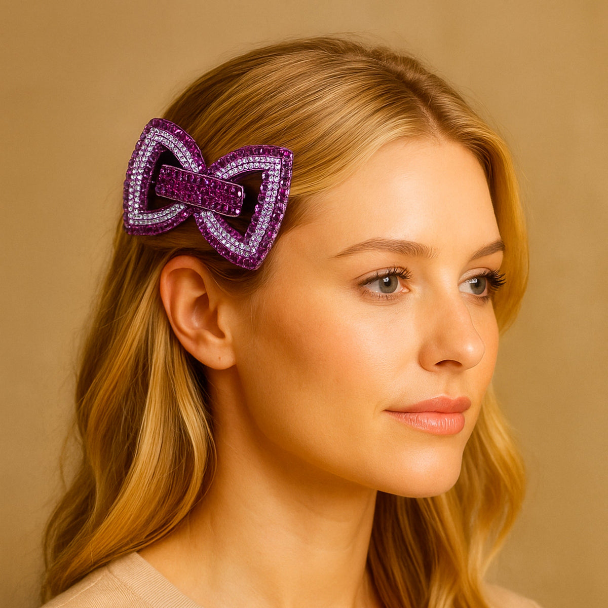 Ecliptique Bow — Barrette