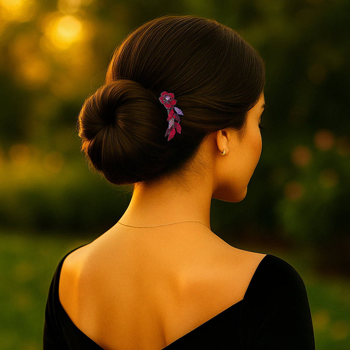 Twilight Bloom Mini — Hair Accessory