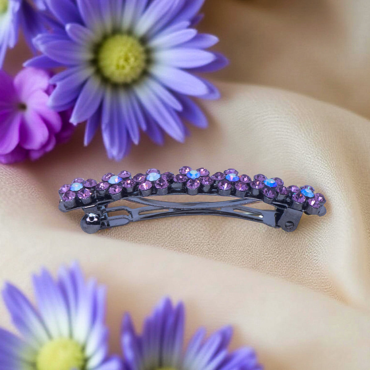 FloraDot Row — Hair Accessory
