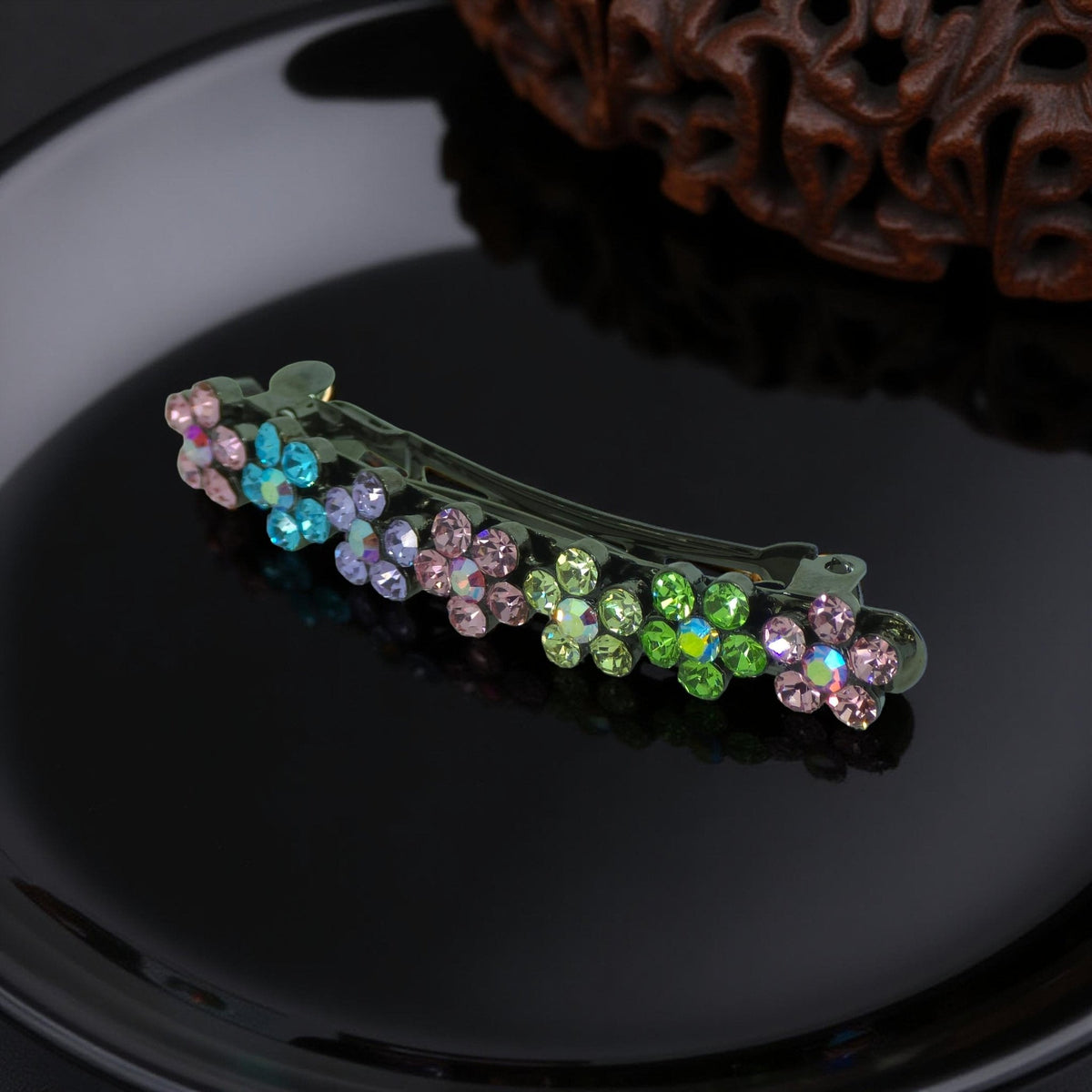 FloraDot Row — Hair Accessory