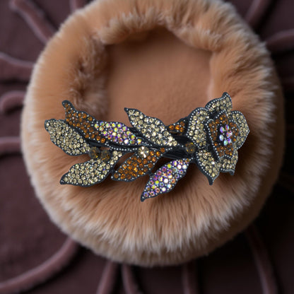 Midnight Bloom — Barrette