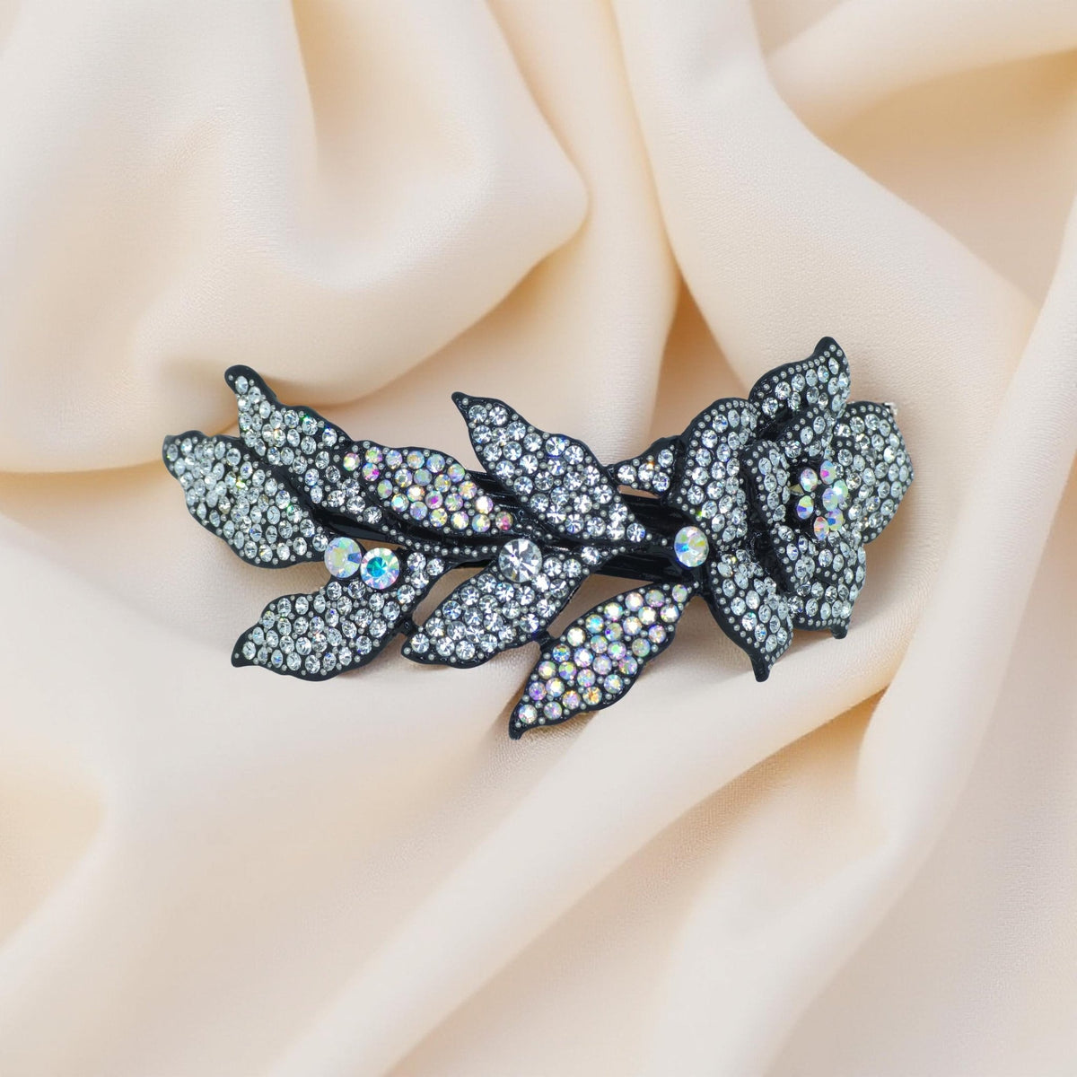 Midnight Bloom — Barrette