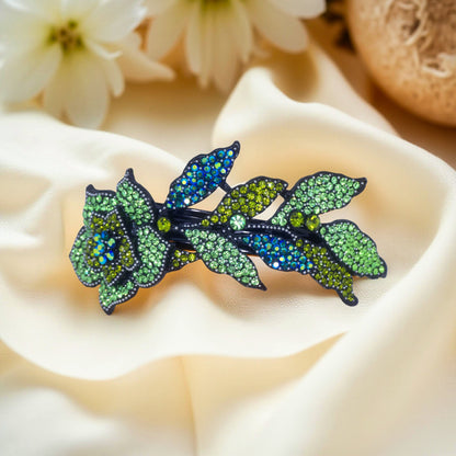 Midnight Bloom — Barrette