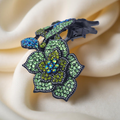 Midnight Bloom — Barrette