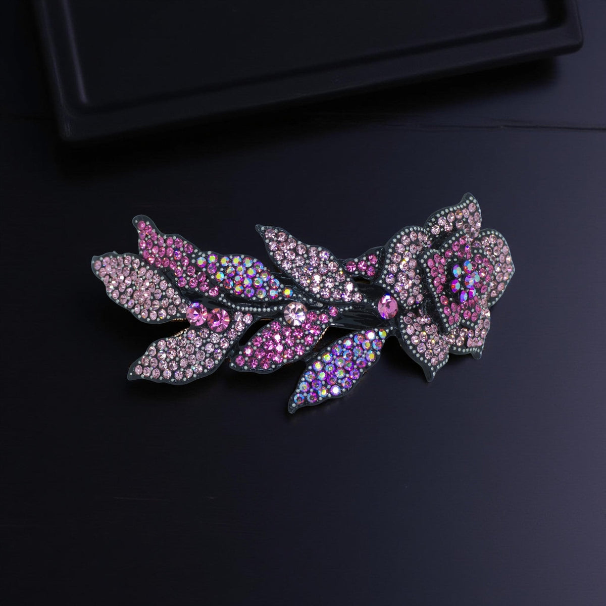 Midnight Bloom — Barrette