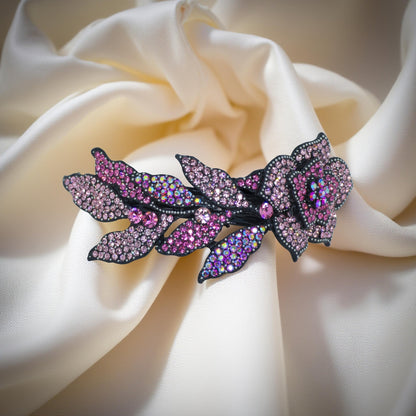 Midnight Bloom — Barrette
