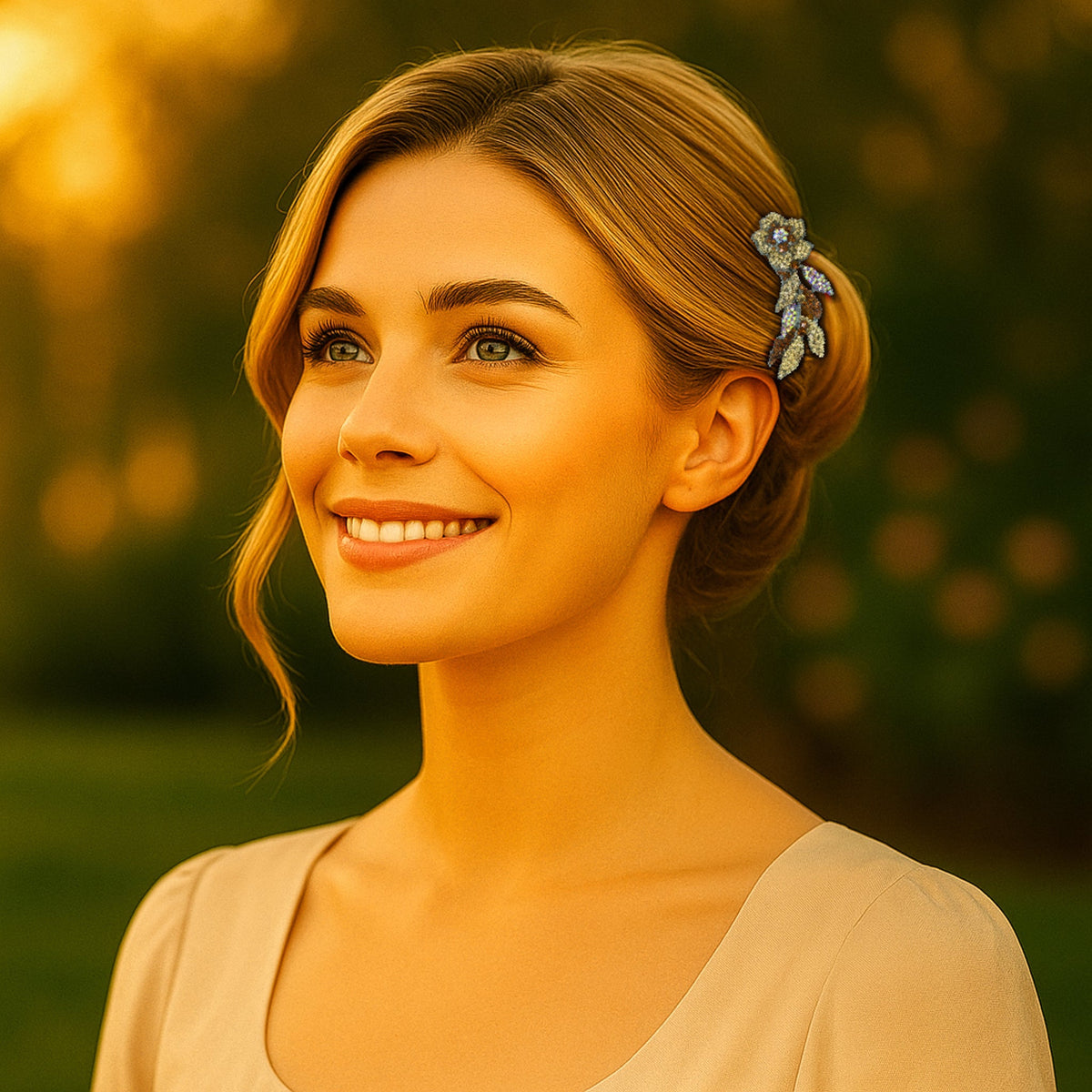 Twilight Bloom Mini — Hair Accessory